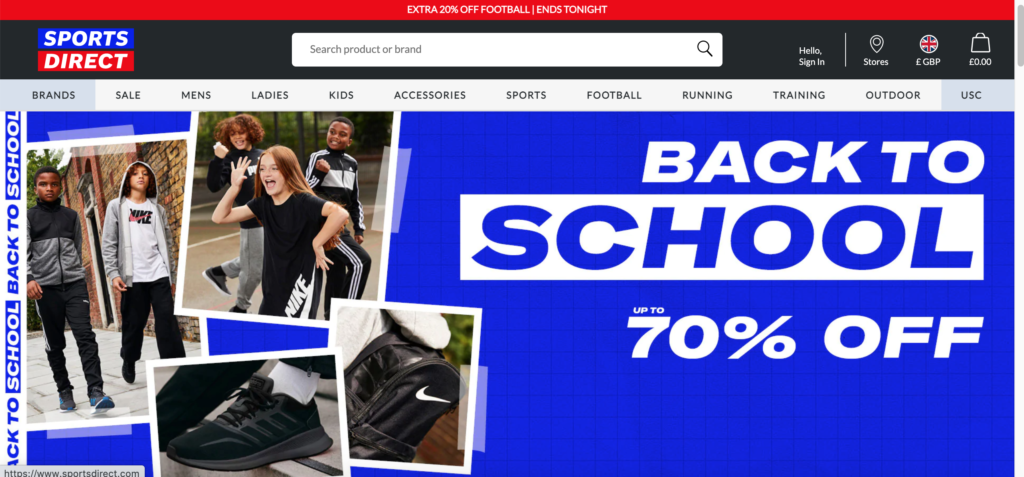 NHS Discount At Sports Direct