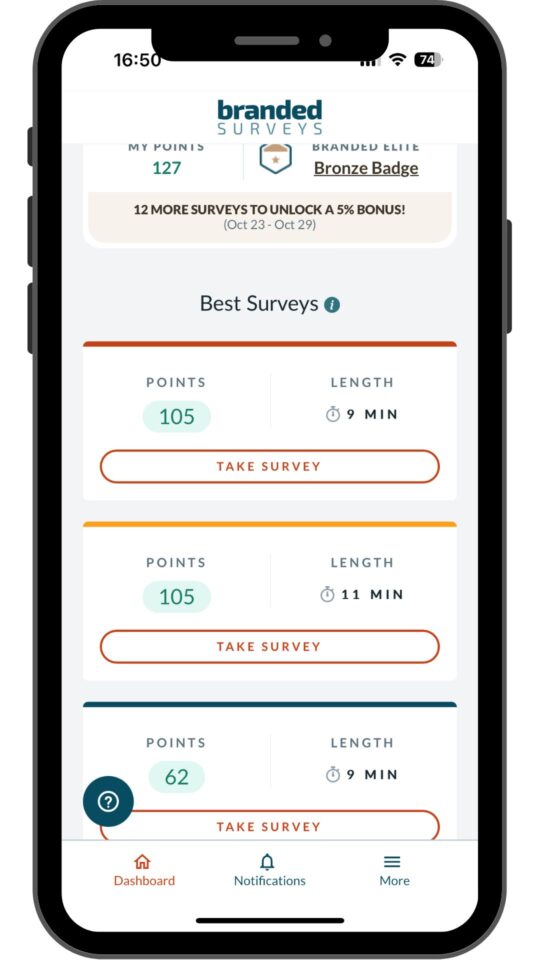 Branded Surveys Review And Referral Bonus