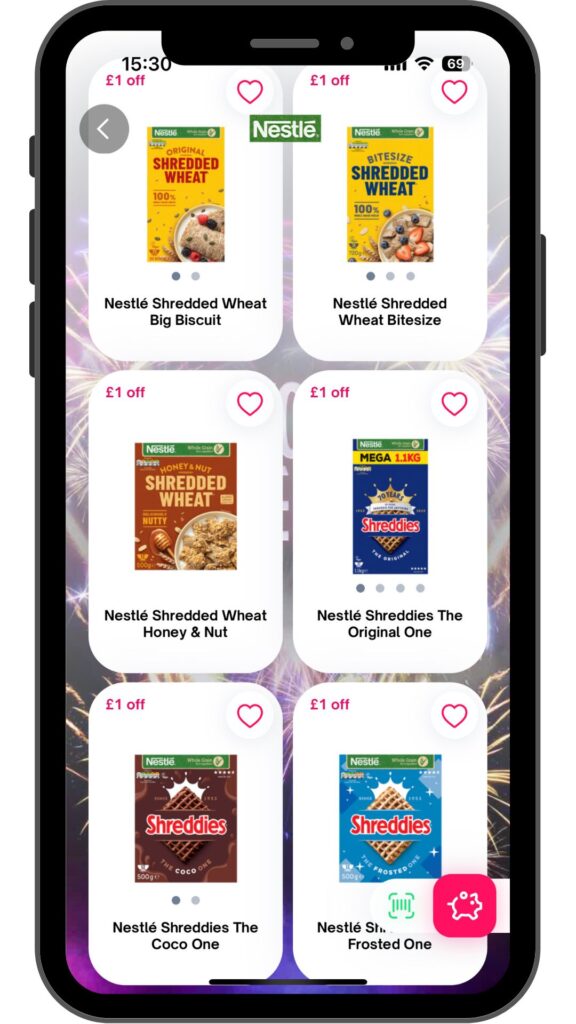Example of Shopmium offers