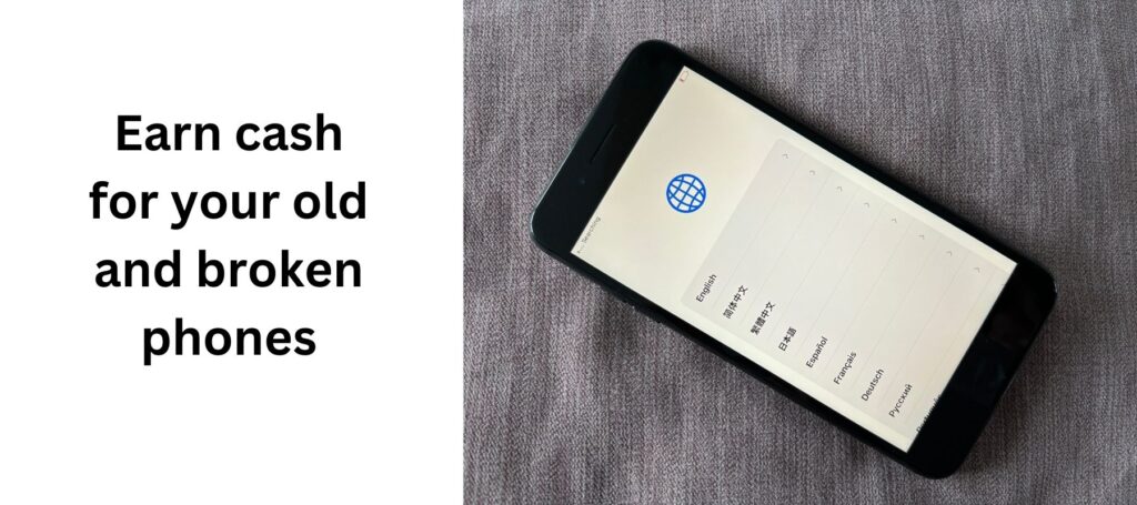 Earning money from your old phone