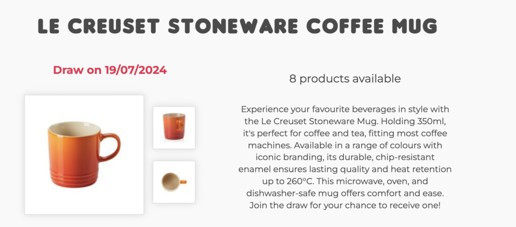 A mug available to test
