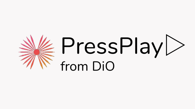 PressPlay from DiO logo