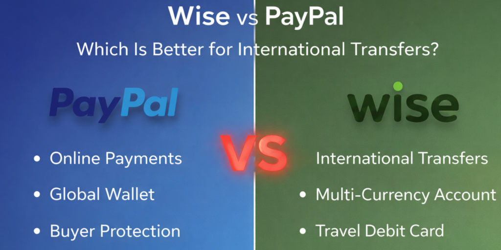 Wise vs PayPal comparison