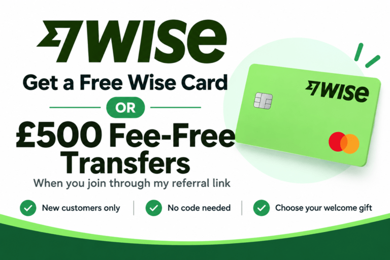 Wise referral front page